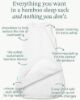 Picture of PurComfy Supersoft Sleep Sack 1.0 TOG, Premium Bamboo Viscose Toddler Sleeping Bag, 2-Way Safe Zipper Sleep Sacks 2-4T (Cream)
