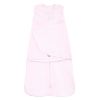 Picture of HALO 100% Cotton Sleepsack Swaddle, 3-Way Adjustable Wearable Blanket, TOG 1.5, Soft Pink, Newborn, 0-3 Months