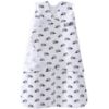 Picture of HALO 100% Cotton Sleepsack Swaddle, 3-Way Adjustable Wearable Blanket, TOG 1.5, Navy Hedgehog, Small, 3-6 Months