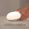 Picture of Anico EASZZZ Baby Night Light, Nursery Night Lamp for Breastfeeding, Soft BPA Free Silicone Touch Night Lamp, Eye Caring, Easy Flip Design, Stepless Dimming, 1-Pack