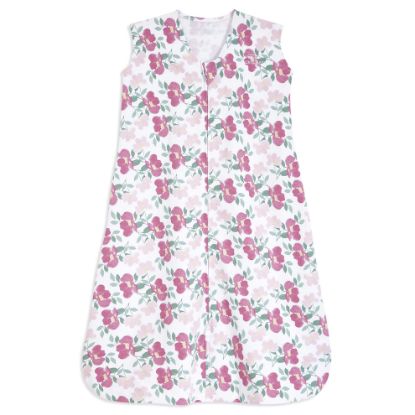 Picture of HALO SleepSack, 100% Cotton Wearable Blanket, Swaddle Transition Sleeping Bag, TOG 0.5, Stems, Medium, 6-12 Months