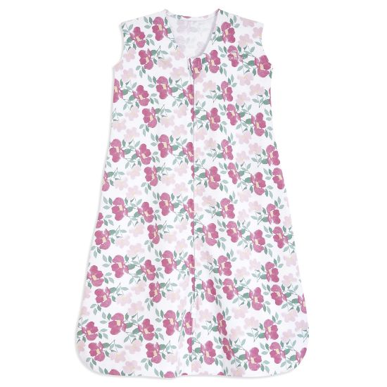 Picture of HALO SleepSack, 100% Cotton Wearable Blanket, Swaddle Transition Sleeping Bag, TOG 0.5, Stems, Medium, 6-12 Months