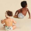Picture of The Honest Company Clean Conscious Diapers for Sensitive Skin | Hypoallergenic, Fragrance Free | Gender Neutral Prints | Club Box, Size 2 (12-18 lbs), 72 Count