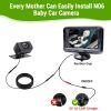 Picture of Rohent Baby Car Camera HD 1080P for Backseat: USB Plug and Play Easy to Install - Carseat Camera Rear Facing Infant Crystal Night Vision - Wide View Angle Car Baby Monitor for Newborn