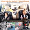 Picture of Rohent Baby Car Camera Gray - 1080P HD, Easy Installation, 360° Adjustable, Night Vision, 150° Wide-Angle Lens, Perfect Match for Car Interiors, Ideal for Parents, Grandparents