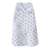 Picture of HALO 100% Cotton Sleepsack Swaddle, 3-Way Adjustable Wearable Blanket, TOG 1.5, Lamb Scribble White, Newborn, 0-3 Months