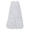 Picture of HALO Micro-Fleece Sleepsack Swaddle, 3-Way Adjustable Wearable Blanket, TOG 3.0, Grey Stars, Small, 3-6 Months