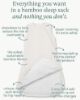 Picture of PurComfy Supersoft Sleep Sack 1.0 TOG, Premium Bamboo Viscose Baby Sleeping Bag, 2-Way Safe Zipper Sleep Sacks 6-15 Months (Oat)