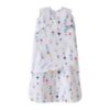 Picture of HALO Sleepsack 3-Way Adjustable Baby Swaddle, 100% Cotton - Neutral Triangles, Newborn