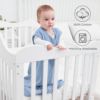 Picture of Yoofoss Baby Sleep Sack 0-6 Months Wearable Blanket for Babies 100% Cotton 2-Way Zipper TOG 0.5 Toddler Sleeping Sack 3 Pack, Comfy Soft Lightweight