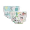 Picture of The Honest Company Clean Conscious Diapers for Sensitive Skin | Hypoallergenic, Fragrance Free | Gender Neutral Prints | Club Box, Size 1 (8-14 lbs), 78 Count