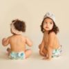 Picture of The Honest Company Clean Conscious Diapers for Sensitive Skin | Hypoallergenic, Fragrance Free | Gender Neutral Prints | Club Box, Size 1 (8-14 lbs), 78 Count
