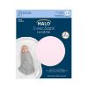 Picture of HALO Micro-Fleece Sleepsack Swaddle, 3-Way Adjustable Wearable Blanket, TOG 3.0, Soft Pink, Newborn, 0-3 Months