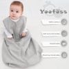 Picture of Yoofoss Baby Sleep Sack 18-24 Months 100% Cotton 0.5 TOG Baby Sleeping Bag 2-Way Zipper Toddler Wearable Blankets 3 Pack Breathable Lightweight (X-Large)