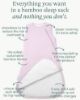 Picture of PurComfy Supersoft Sleep Sack 1.0 TOG, Premium Bamboo Viscose Baby Sleeping Bag, 2-Way Safe Zipper Sleep Sacks 15-24 Months (Lilac)