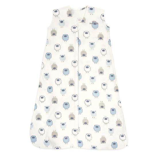 Picture of HALO SleepSack, 100% Cotton Wearable Blanket, Swaddle Transition Sleeping Bag, TOG 0.5, Sleepy Sheep, Small, 0-6 Months