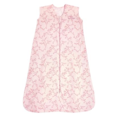 Picture of HALO SleepSack, 100% Cotton Wearable Blanket, Swaddle Transition Sleeping Bag, TOG 0.5, Pink Toile, Medium, 6-12 Months