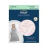 Picture of HALO SleepSack, 100% Cotton Wearable Blanket, Swaddle Transition Sleeping Bag, TOG 0.5, Pink Toile, Medium, 6-12 Months