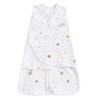 Picture of HALO 100% Cotton Sleepsack Swaddle, 3-Way Adjustable Wearable Blanket, TOG 1.5, Space, Newborn, 0-3 Months