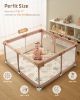 Picture of Blissful Diary Baby Play Mats for Floor, 50x50 Playpen Mat, Thicken Cushioning Padding Foam Playmate for Baby and Toddlers Infants, Non-Slip & Machine Washable, Earth Tones Design