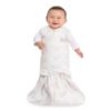 Picture of HALO 100% Cotton Sleepsack Swaddle, 3-Way Adjustable Wearable Blanket, TOG 1.5, Floppy Friends, Newborn, 0-3 Months