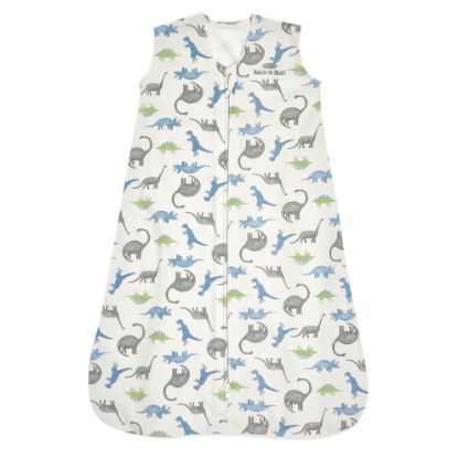 Picture of HALO SleepSack, 100% Cotton Wearable Blanket, Swaddle Transition Sleeping Bag, TOG 0.5, Watercolor Dinos, X-Large, 18-24 Months