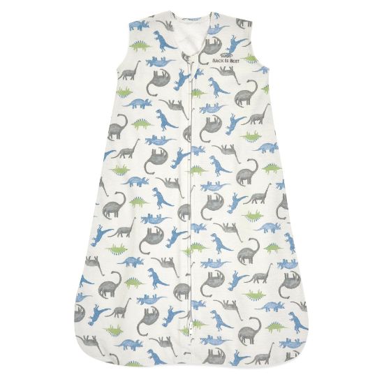 Picture of HALO SleepSack, 100% Cotton Wearable Blanket, Swaddle Transition Sleeping Bag, TOG 0.5, Watercolor Dinos, X-Large, 18-24 Months
