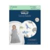 Picture of HALO SleepSack, 100% Cotton Wearable Blanket, Swaddle Transition Sleeping Bag, TOG 0.5, Watercolor Dinos, X-Large, 18-24 Months