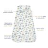 Picture of HALO SleepSack, 100% Cotton Wearable Blanket, Swaddle Transition Sleeping Bag, TOG 0.5, Watercolor Dinos, X-Large, 18-24 Months