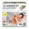 Picture of The Honest Company Clean Conscious Diapers for Sensitive Skin | Hypoallergenic, Fragrance Free | Gender Neutral Prints | Club Box, Size 5 (27+ lbs), 44 Count