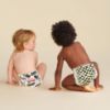 Picture of The Honest Company Clean Conscious Diapers for Sensitive Skin | Hypoallergenic, Fragrance Free | Gender Neutral Prints | Club Box, Size 5 (27+ lbs), 44 Count