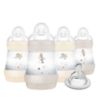 Picture of MAM 5oz Easy Start Anti-Colic Baby Bottles, Slow Flow with Bonus Medium Flow Nipple, Reduces Colic, Gas, & Reflux, Easy-to-Clean, BPA-Free, Baby Bottles for Newborns, 0-3 Months