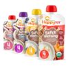 Picture of Happy Tot Organics Stage 4 Baby Food Pouches, Gluten Free, Super Morning Fruit & Oat Variety Pack Blend 4 Oz (Pack of 16), Amazon Exclusive