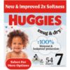 Picture of Huggies Size 7 Diapers, Snug & Dry Baby Diapers, Size 7 (41+ lbs), 54 Count, Packaging May Vary