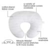 Picture of Boppy Bare Naked Original Nursing Pillow, Pillow Only, Cover Sold Separately, Ergonomic Nursing Essentials for Breastfeeding and Bottle Feeding, with Firm Fiber Fill