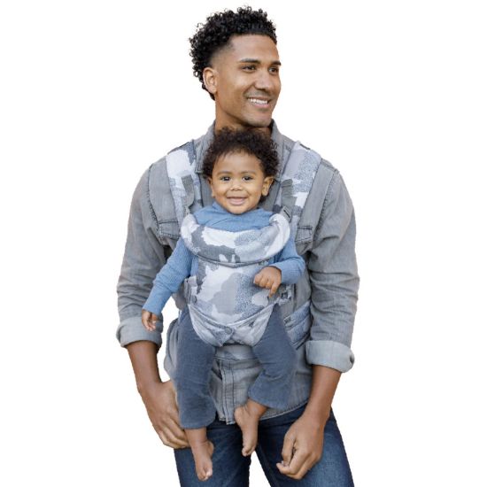 Picture of Infantino Flip Advanced 4-in-1 Baby Carrier - Ergonomic, Convertible, Face-in and Face-Out Front and Back Baby Carrier for Newborn to Toddler 8-32 lbs, Camo