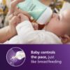 Picture of Philips Avent Natural Baby Bottles with Natural Response Nipples (Medium Flow, Flow 3), 9oz, Teal, 4-Pack, SCY903/44