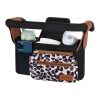 Picture of Momcozy Universal Stroller Organizer with Insulated Cup Holder Detachable Phone Bag & Shoulder Strap, Fits for Stroller like Uppababy, Baby Jogger, Britax, BOB, Umbrella and Pet Stroller