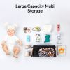 Picture of Momcozy Universal Stroller Organizer with Insulated Cup Holder Detachable Phone Bag & Shoulder Strap, Fits for Stroller like Uppababy, Baby Jogger, Britax, BOB, Umbrella and Pet Stroller