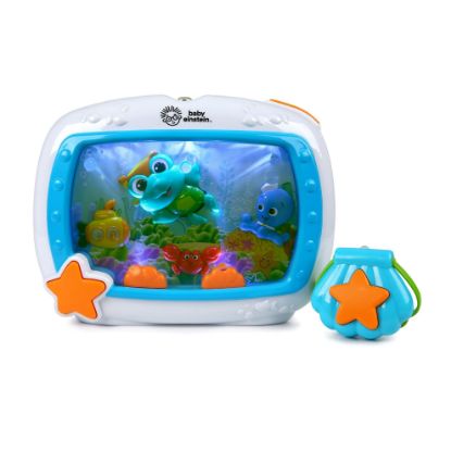 Picture of Baby Einstein Sea Dreams Soother Musical Crib Toy and Sound Machine, Newborn and up