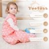 Picture of Yoofoss Baby Sleep Sack 18-24 Months Baby Wearable Blanket 100% Cotton 2-Way Zipper TOG 0.5 Toddler Sleeping Sack, Lightweight (X-Large)