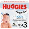 Picture of Huggies Size 3 Diapers, Snug & Dry Baby Diapers, Size 3 (16-28 lbs), 104 Count, Packaging May Vary