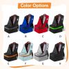 Picture of YOREPEK Car Seat Travel Bag, Padded Car Seats Backpack for Air Travel, Heavy Duty Gate Check Carseat Travel Bag for Airplane, Airport Gate Check Bag (Orange)
