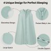 Picture of Unnivoll Baby Sleep Sack 12-18 Months 3 Pack 100% Cotton Lightweight 0.5 TOG Wearable Blanket Baby Sleep Bag with 2-Way Zipper for Newborn Infant Excavator