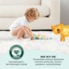 Picture of Amazon Brand - Mama Bear Gentle Touch Diapers, Hypoallergenic, Size 1, 196 Count (4 packs of 49), White