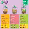 Picture of Plum Organics Stage 4 Variety Pack - Toddler’s Taste Adventure & Sunrise Pack - Mighty 4 & Mighty Morning Organic Fruit & Veggie Pouches - 4 oz Pouch, Pack of 18 (Amazon Exclusive)