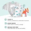 Picture of Amazon Brand - Mama Bear Gentle Touch Diapers, Hypoallergenic, Size 7, 80 Count (4 packs of 20), White