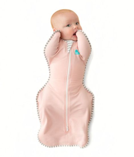 Picture of Love to Dream Swaddle UP, Baby Sleep Sack, Self-Soothing Swaddles for Newborns, Improves Sleep, Snug Fit Helps Calm Startle Reflex, New Born Essentials for Baby, 1.0 TOG, 8-13lbs, Pink
