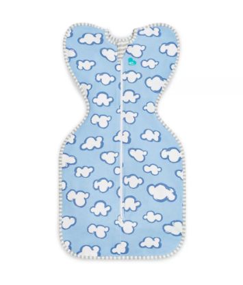 Picture of Love to Dream Swaddle UP, Baby Sleep Sack, Self-Soothing Swaddles for Newborns, Improves Sleep, Snug Fit Helps Calm Startle Reflex, New Born Essentials for Baby, 1.0 TOG, 13-19 lbs, Daydream Blue