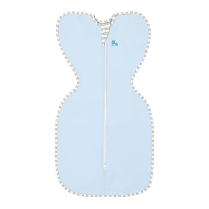 Picture of Love To Dream Swaddle UP, Blue, Newborn, 5-8.5 lbs., Dramatically better & Allow baby to sleep in their preferred arms up position for self-soothing, snug fit calms startle reflex